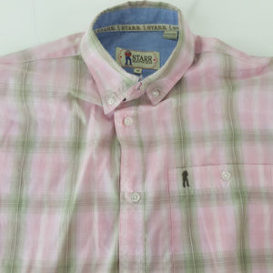 Starr Western Wear Men's Checkered Medium Shirt